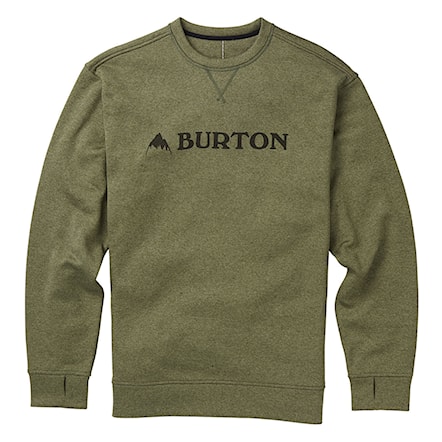 Bluza techniczna Burton Oak Crew clover heather 2019 - 1