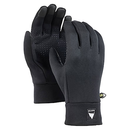 Snowboard Gloves Burton Powerstretch Liner true black 2023 - 1