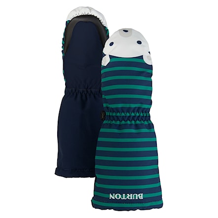 Snowboard Gloves Burton Toddler Grommitt dress blue 2022 - 1