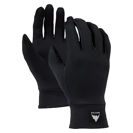 Snowboard Gloves Burton Touchscreen Liner true black 2023 - 1