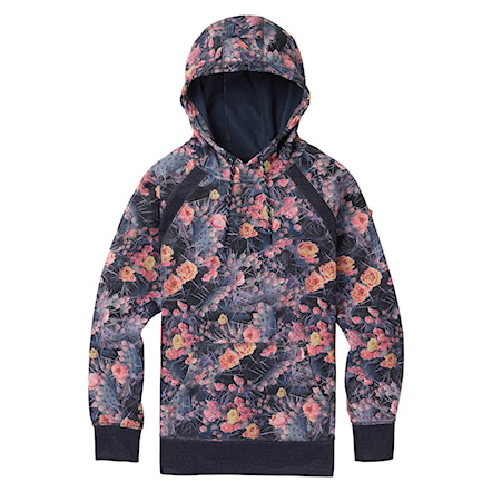 Technical Hoodie Burton Wms Crown Bonded Pullover prickly pear 2019 - 1