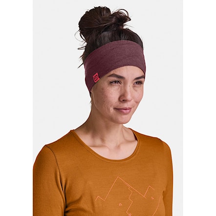 Headband ORTOVOX Seamless Headband winetasting 2025 - 3