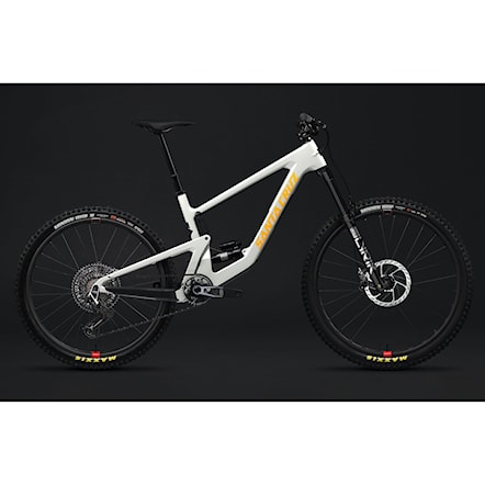 MTB bicykel Santa Cruz Bronson CC X0 AXS-Kit MX gloss chalk white 2024 - 2