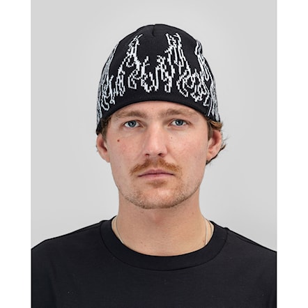 Čiapka Beyond Medals Warning Beanie black 2026 - 4