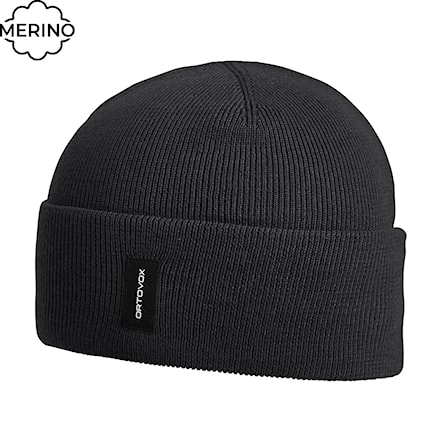 Cap ORTOVOX Nicholson Rib black raven 2026 - 1