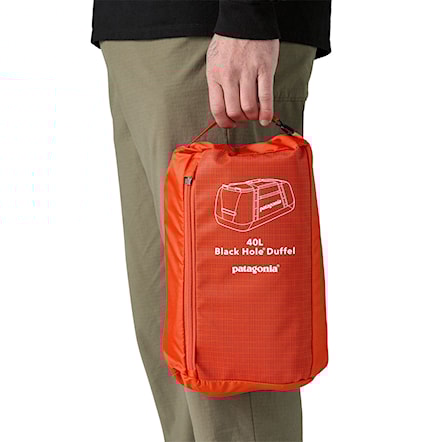 Cestovná taška Patagonia Black Hole Duffel 40L pollinator orange 2025 - 5