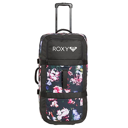 Cestovní taška Roxy Long Haul true black blooming party 2020 - 1