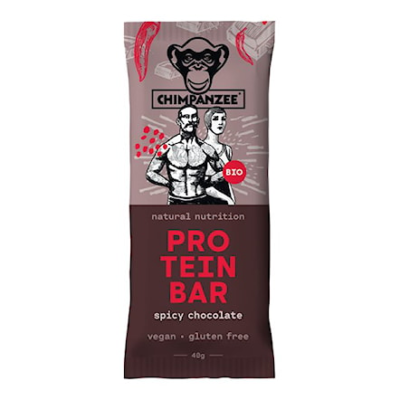 Energetická tyčinka Chimpanzee Bio Protein Bar Spicy Chocolate - 1