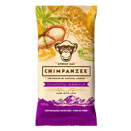 Energy Bar Chimpanzee Energy Bar Crunchy Peanut - 1