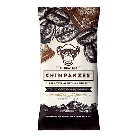 Energetická tyčinka Chimpanzee Energy Bar Chocolate & espresso - 1