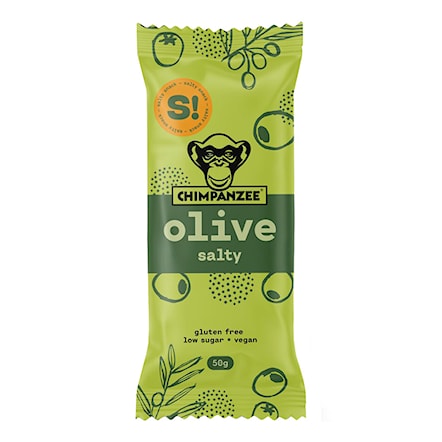 Energetická tyčinka Chimpanzee Salty Bar Olive - 1