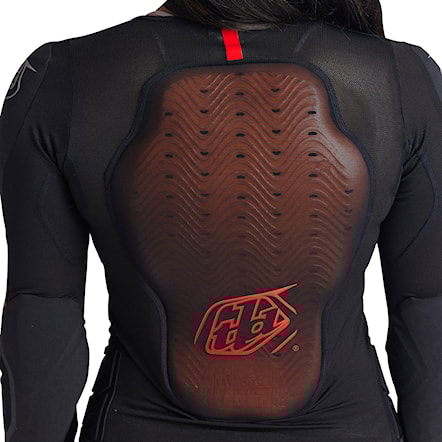 Bike Back Protector Troy Lee Designs Stage Ghost D3O LS Baselayer solid black - 14