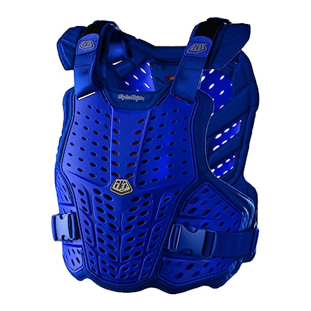 Chránič chrbtice na bicykel Troy Lee Designs Youth Rockfight Chest Protector blue 2024 - 1