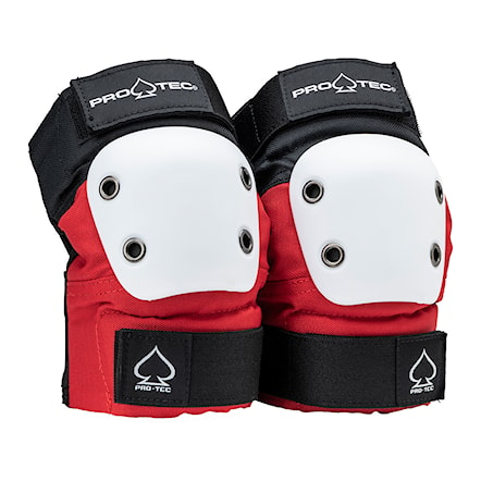 Ochraniacze kolan na deskorolkę Pro-Tec Street Gear Junior 3 Pack red/white/black - 2