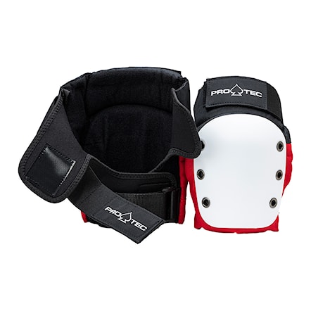 Ochraniacze kolan na deskorolkę Pro-Tec Street Gear Junior 3 Pack red/white/black - 7