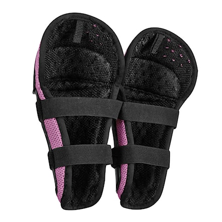 Chrániče kolien Fox Peewee Titan Knee/Shin black/pink - 2