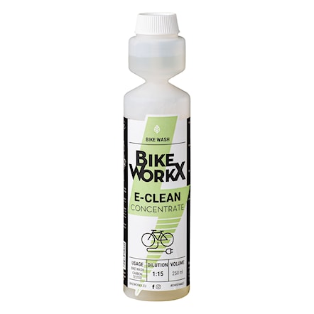 Środek czyszczący Bikeworkx E-Clean Concentrate 250ml - 1