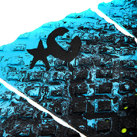 Surf grip pad Creatures Griffin Colapinto Lite cyan fade black lime - 4