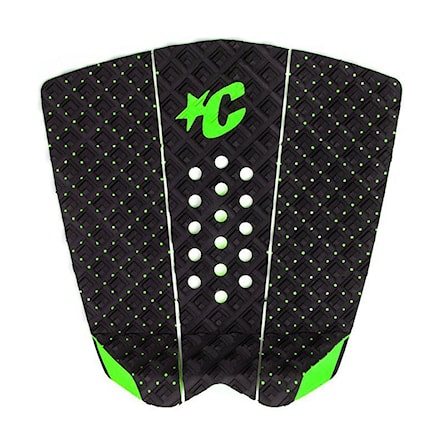 Surfboard Grip Pad Creatures Grifin Colapinto black/lime - 1