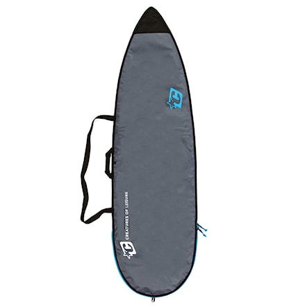 Surfboard Bag Creatures Shortboard Lite charcoal/cyan 2019 - 1