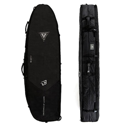 Surfboard Bag Creatures Shortboard Quad Wheely DT2.0 6'3 black silver 2023 - 1