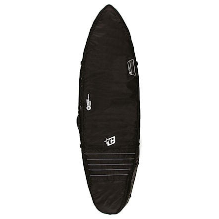 Pokrowiec na surf Creatures Shortboard Triple black/white 2021 - 1