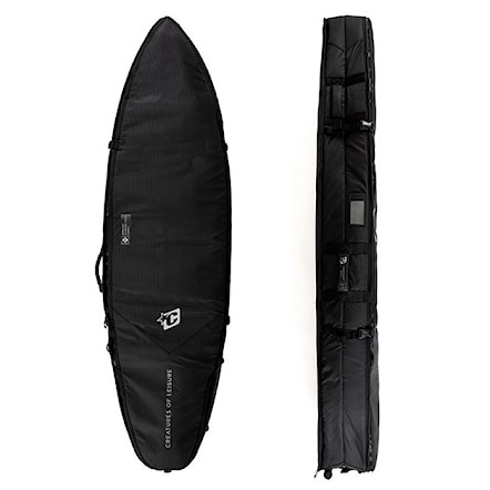 Surfboard Bag Creatures Shortboard Triple DT2.0 6'7" black silver 2023 - 1
