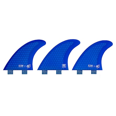 Surfboard Fins Creatures Vert Icon Fcs blue - 1