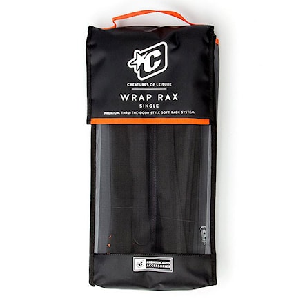 Surf strapy Creatures Wrap Rax Single Silicon black orange - 1