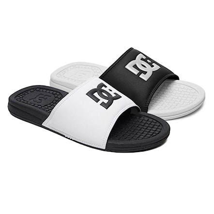 Slide Sandals DC Bolsa white/black 2019 - 1