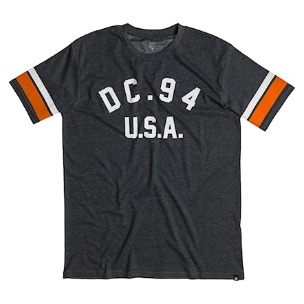 T-shirt DC Carter SS dark heather grey 2015 - 1