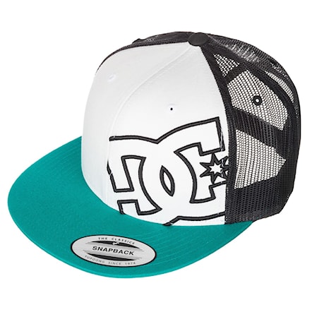 Kšiltovka DC Daxstar white/bluegrass 2014 - 1