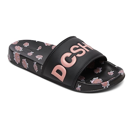 Pantofle DC DC Slide SP black/floral 2020 - 1