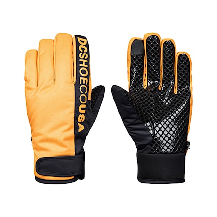 Snowboard Gloves DC Deadeye golden rod 2019 - 1