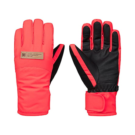 Snowboard Gloves DC Franchise Wmn fiery coral 2019 - 1