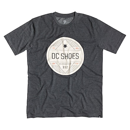 T-shirt DC Sesh SS dark heather grey 2015 - 1