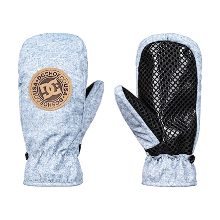 Snowboard Gloves DC Shelter Mitt light blue acid wash denim b 2019 - 1