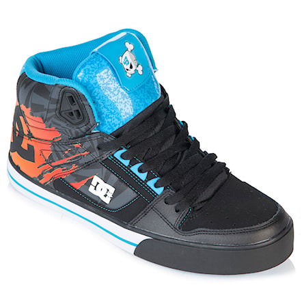 Sneakers DC Spartan Hi Wc Kb black/turquoise 2014 - 1