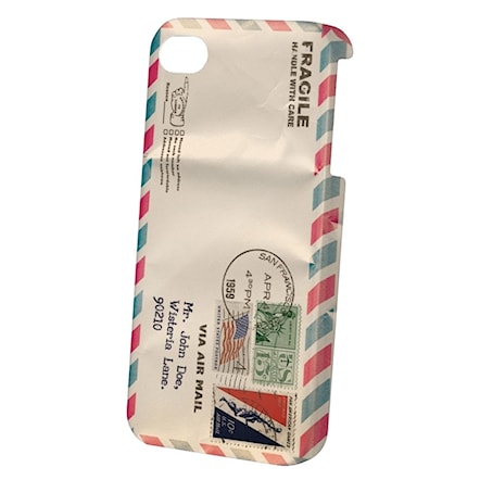 School Case Dedicated Air Mail Iphone 4 white 2014 - 1