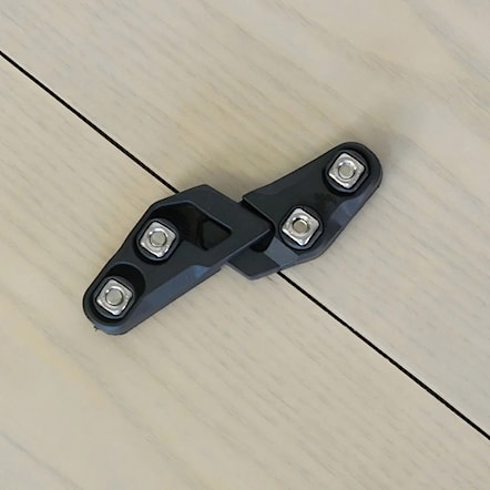 Díly pro splitboarding Spark R&D Molded Fixie Clips Through-Mount black 2026 - 3