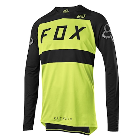 Bike koszulka Fox Flexair Jersey yellow/black 2018 - 1