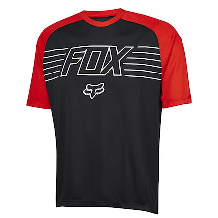 Bike koszulka Fox Ranger Ss Prints Jersey black 2016 - 1