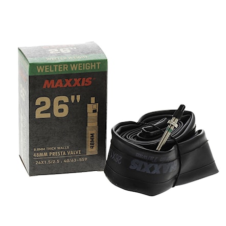 Dętka Maxxis Welter Weight Gal-FV 48mm 26×1.5/2.5" - 1