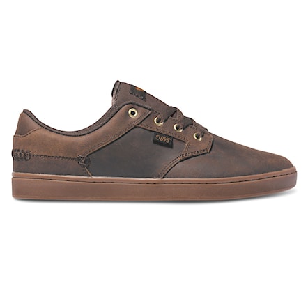 Sneakers DVS Quentin brown leather 2015 - 1