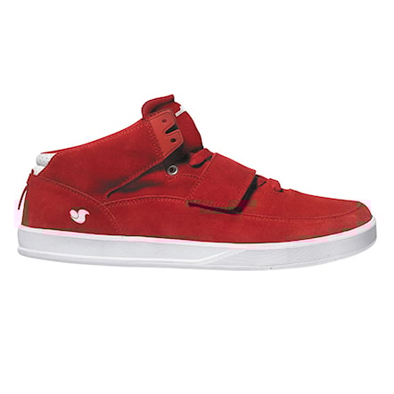 Sneakers DVS Torey 3 red/white suede 2014 - 1