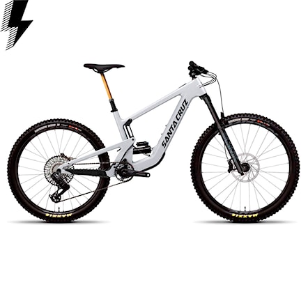Rower elektryczny Santa Cruz Heckler SL C S-Kit MX matte silver 2024 - 1