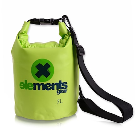 Waterproof Bag Element Gear Expedition 5L lime 2019 - 1