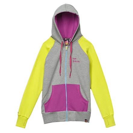Bike bluza Femi Pleasure Tiri ash grey melange 2013 - 1