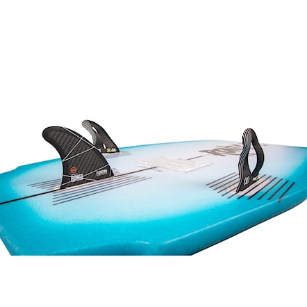 Finy do wakeboardu Ronix 3.5 Floating Fin S 2.0 Blueprint carbon - 2