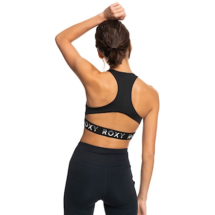 Fitness podprsenka Roxy Bold Moves Sports Bra anthracite 2024 - 2